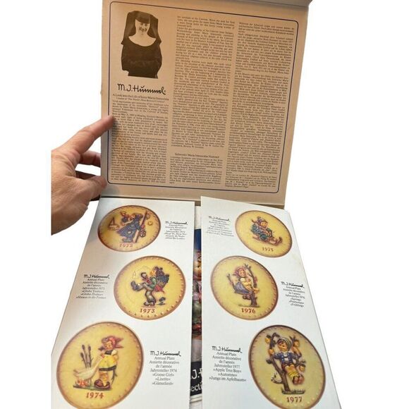 M.J. Hummel Annual Plate 1983 Thirteenth Edition In Bas-Relief With Original Box - Picture 3 of 6